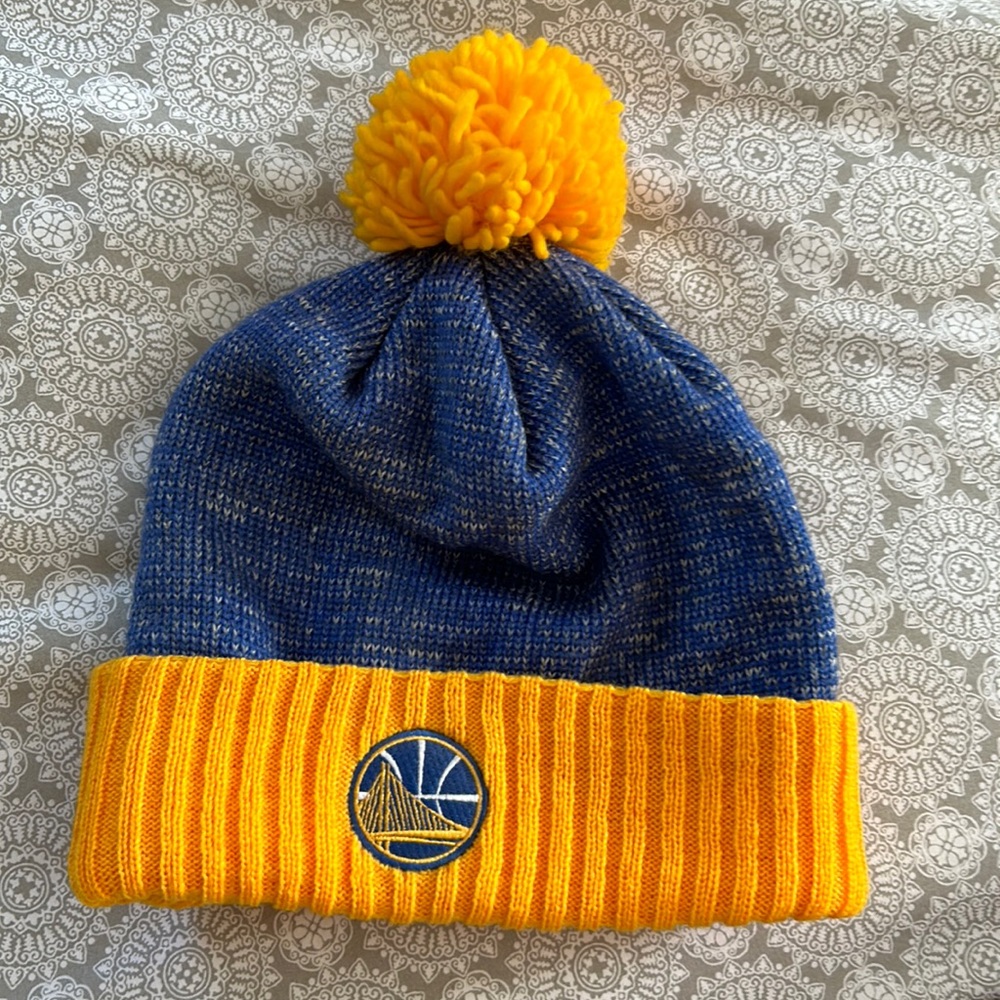 Golden State Warriors basketball winter hat